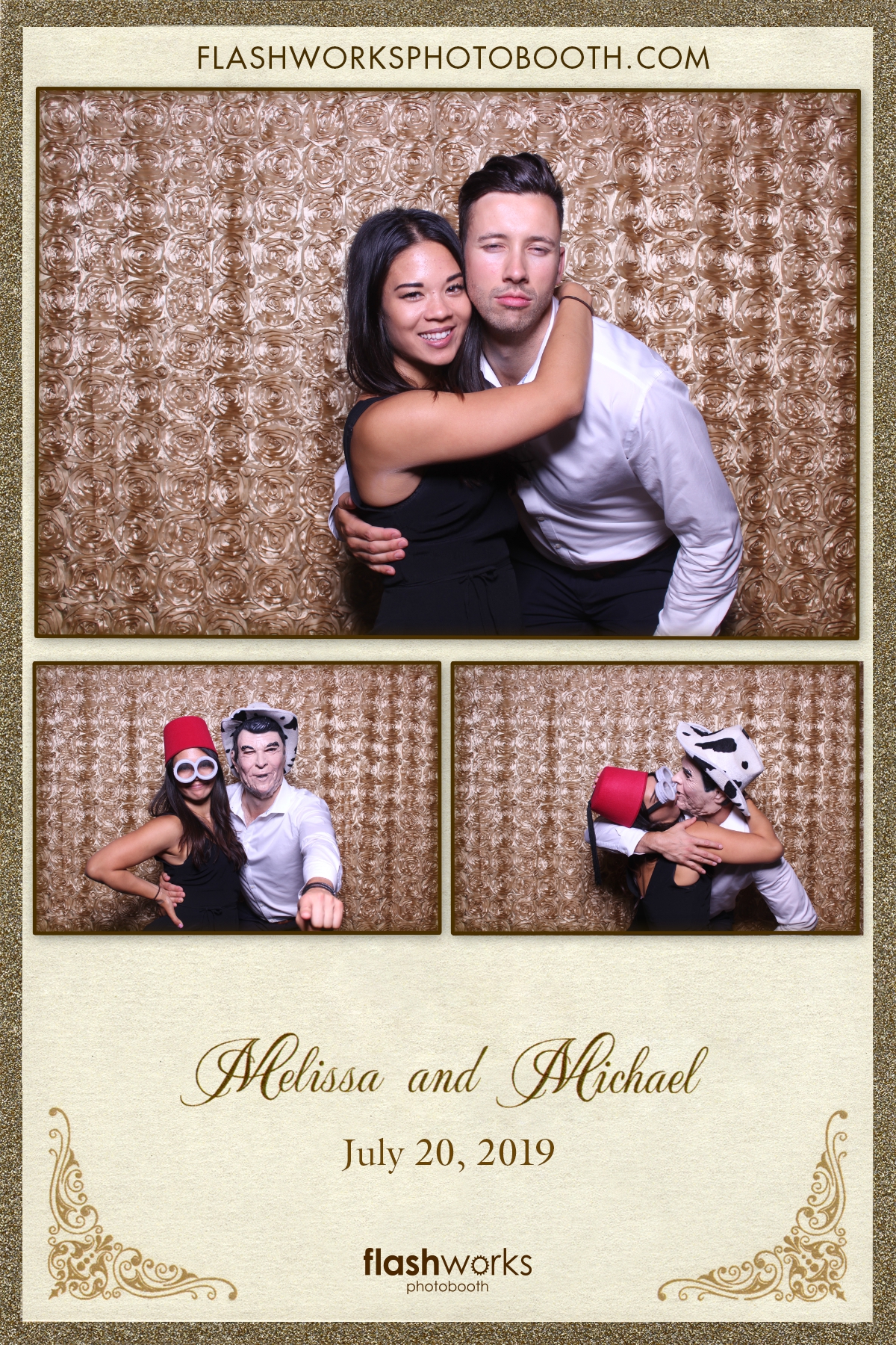 Michael and Melissa's Wedding | View more photos from the event at gallery.flashworksphotobooth.com/u/FlashworksPhotoboothInc/Michael-and-Melissas-Wedding